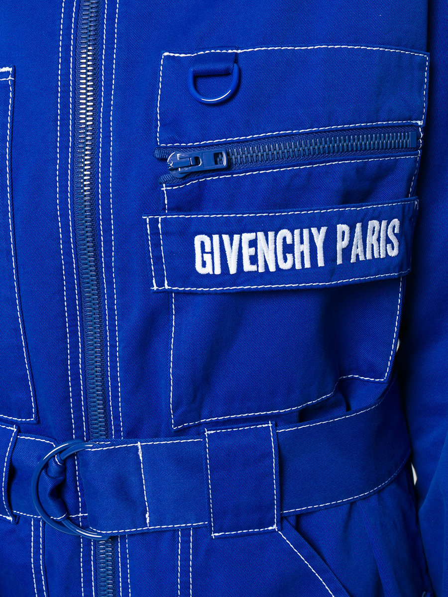 Get Back To Werk In Givenchy's Badass Logo Jumpsuit