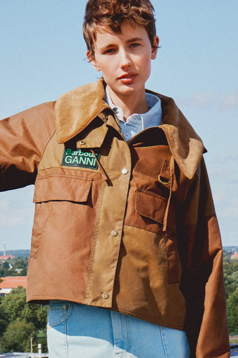 GANNI x Barbour Fall/Winter 2023 Collection Explore Barbour's Outerwear ...