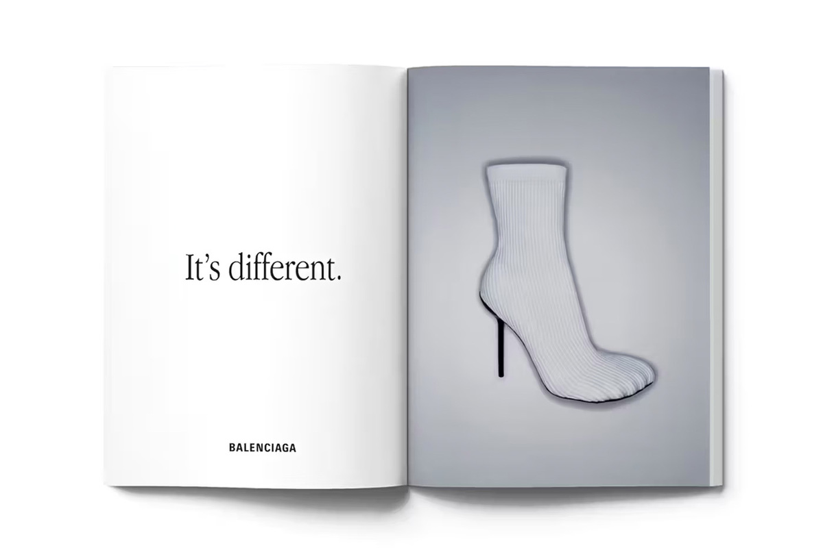 Balenciaga's Tongue-in-Cheek Campaign