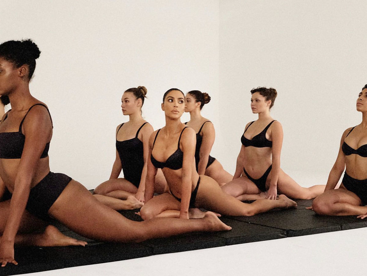 Kim Kardashian Launches Stretch Satin SKIMS Collection In Time For Valentine’s Day