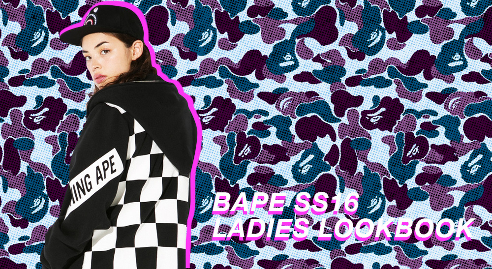 Camo Madness Is Back With Bape’s Ss16 Ladies Collection