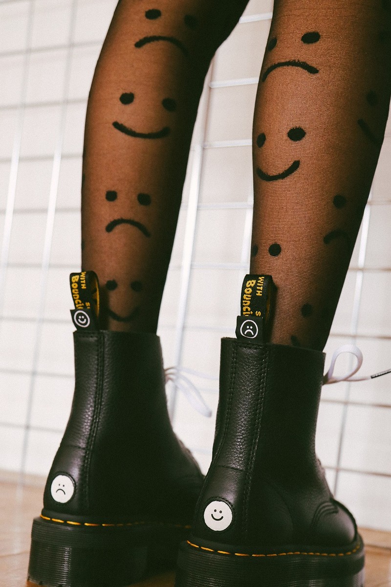 Lazy Oaf x Dr Martens Collaborate on a Happy Yet Sad Shoe Collection