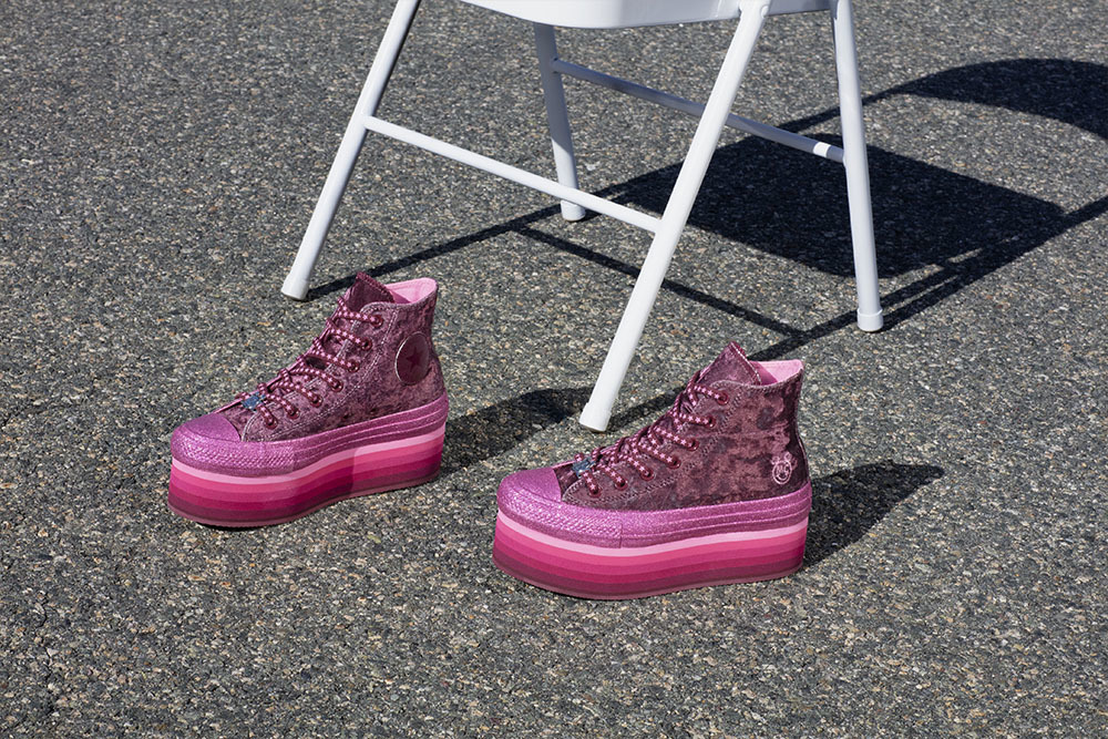 Miley Cyrus Has Teamed Up With Converse For Third Collection