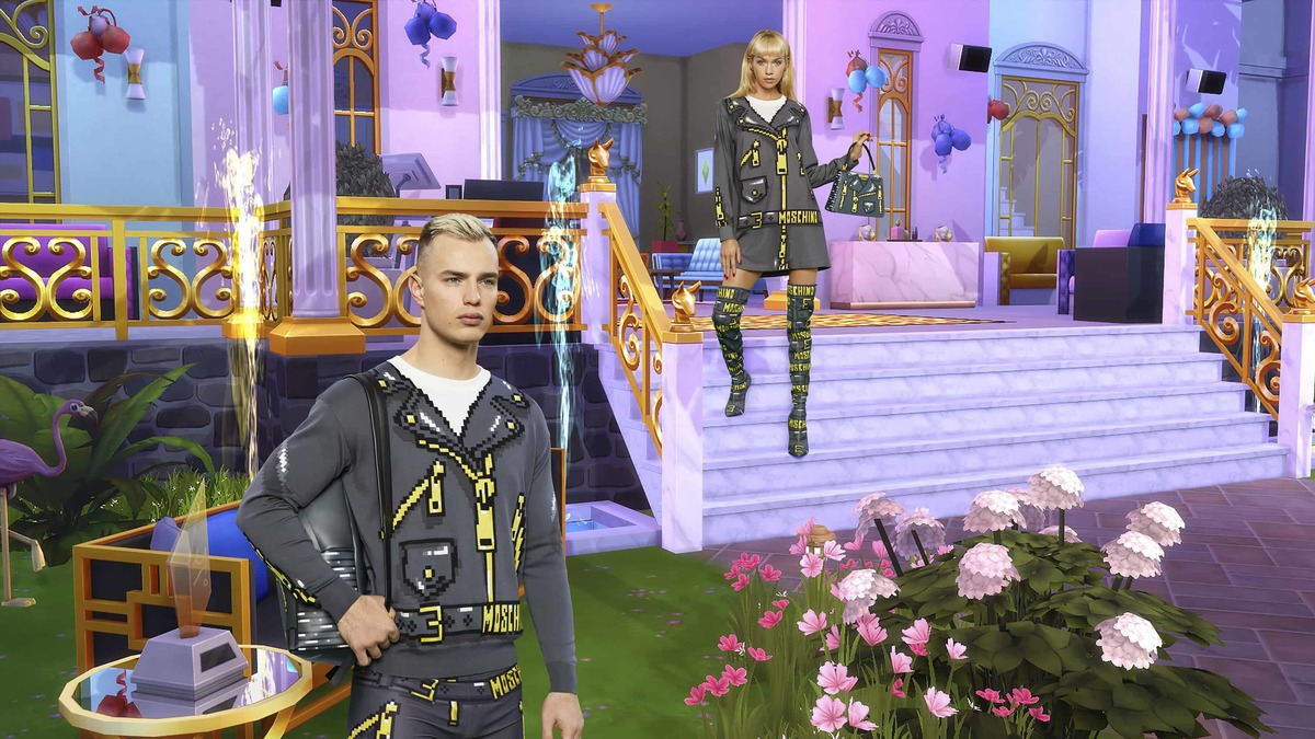 Moschino Has Teamed Up With The Sims For An IRL Collection