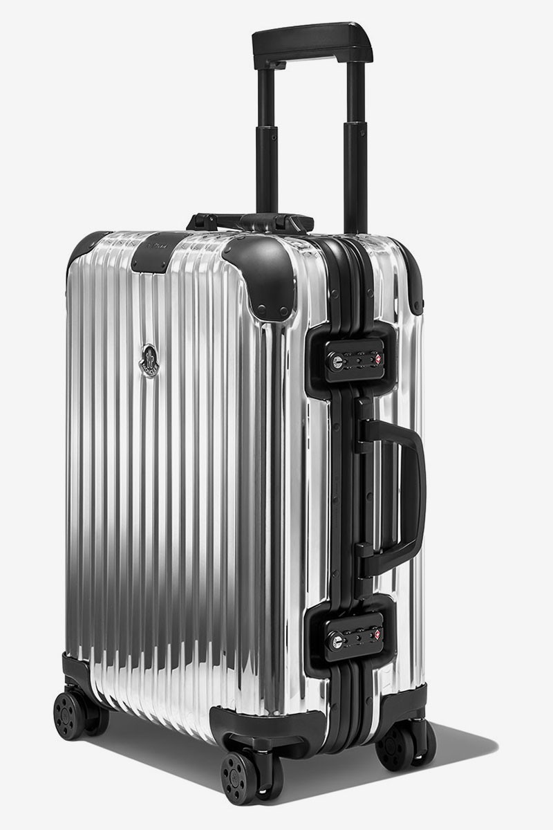 Get Jet-Settin’ With Moncler x RIMOWA’s Sleek Suitcase