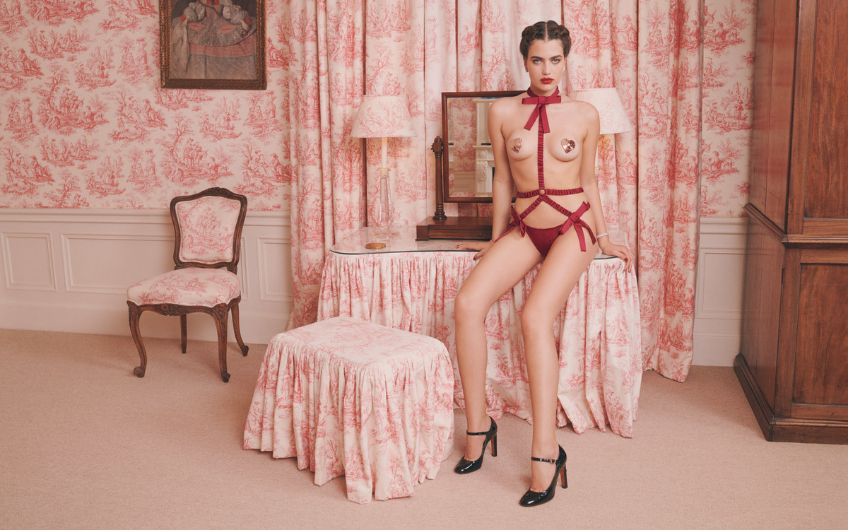 Embrace Your Sexiness With This New Agent Provocateur Holiday Lingerie Line