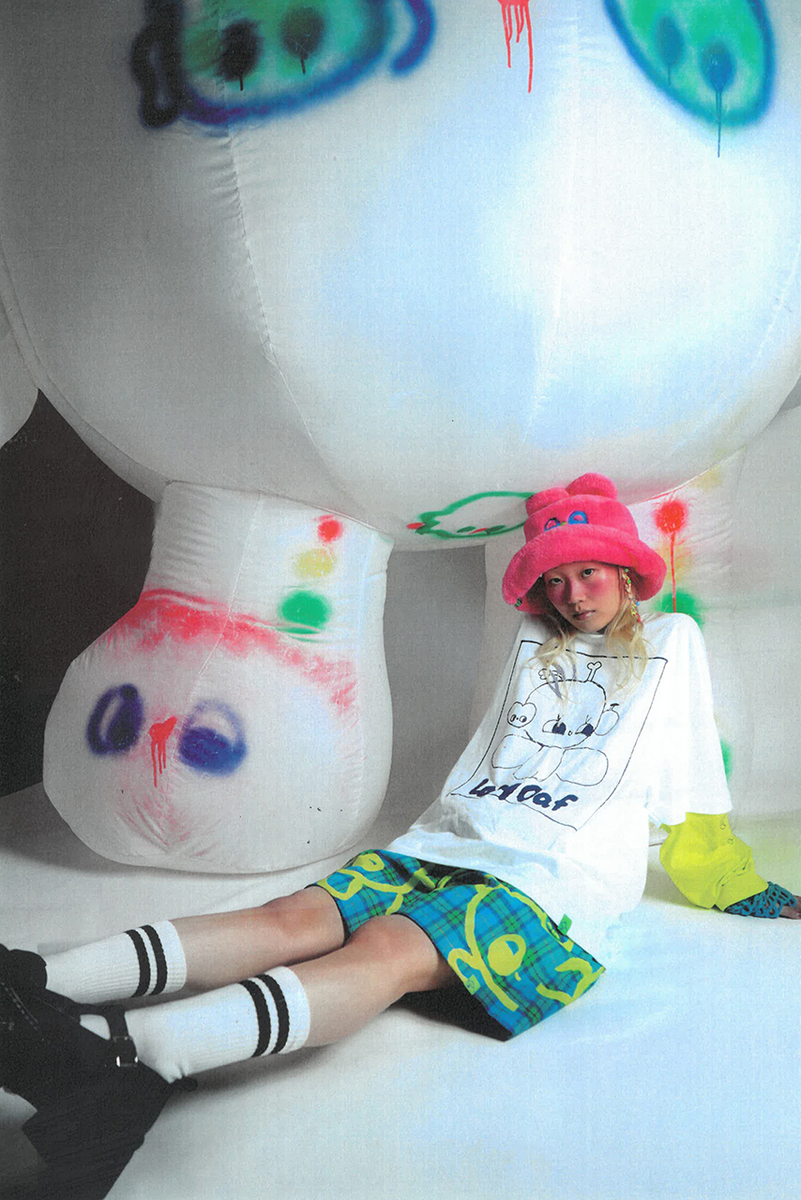 Lazy Oaf Teams Up With Nhozagri for Colorful Collection