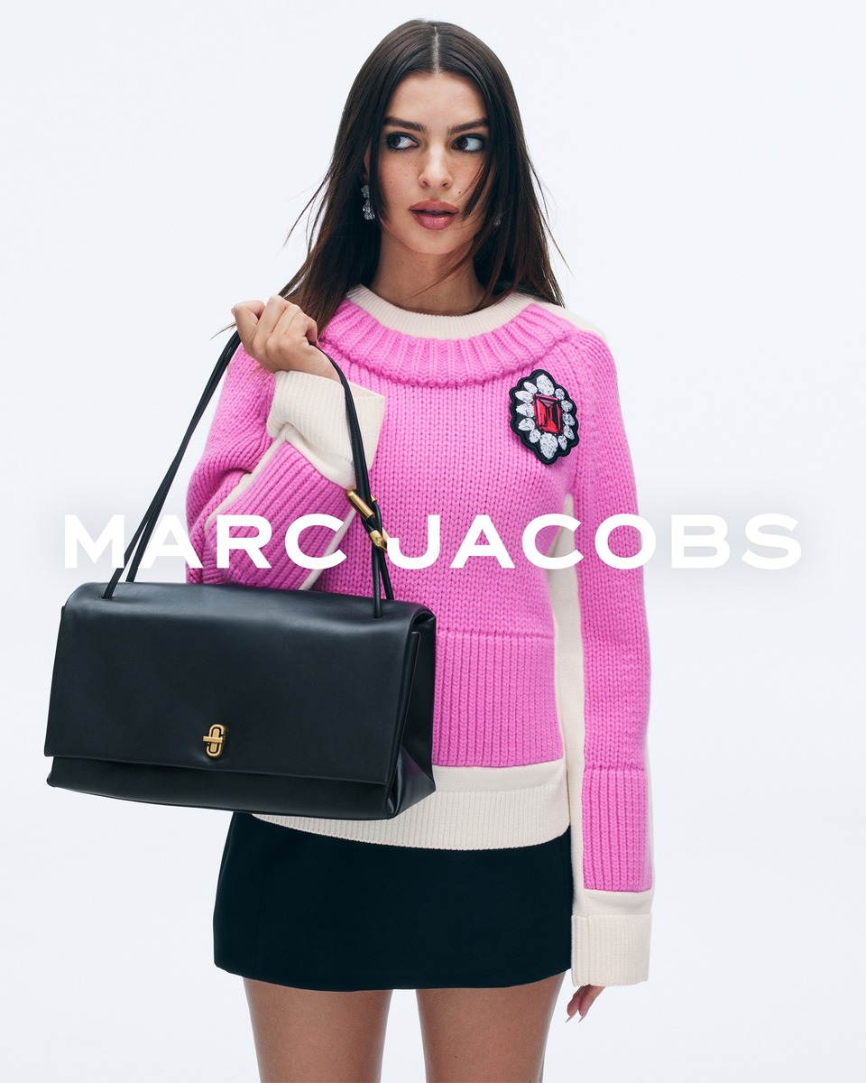 Emily Ratajkowski Stars In Marc Jacobs' "The Dual" Bag Campaign