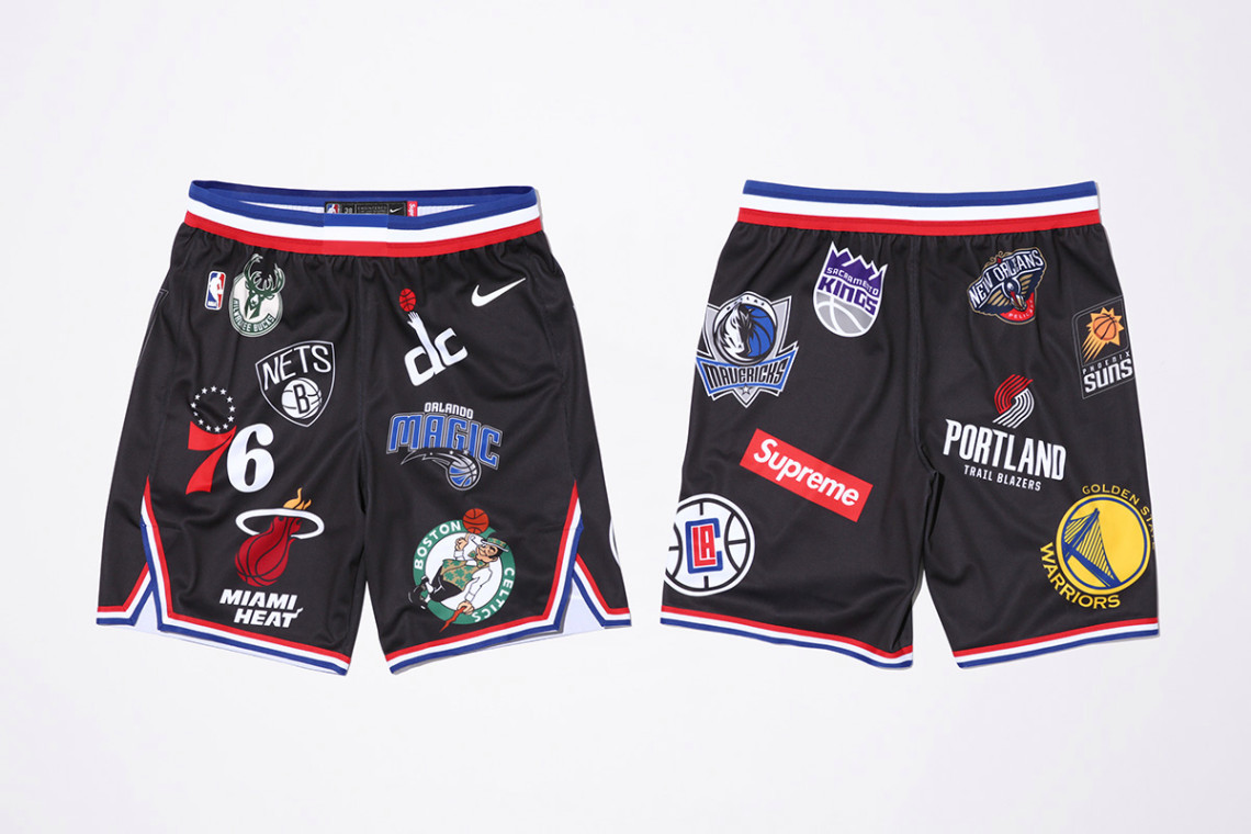 Supreme X Nike X NBA Team Up On Air Force 1 & Apparel Collection