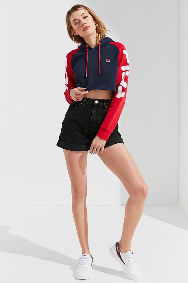 We've Just Found The Perfect Cropped Colorblock Hoodie