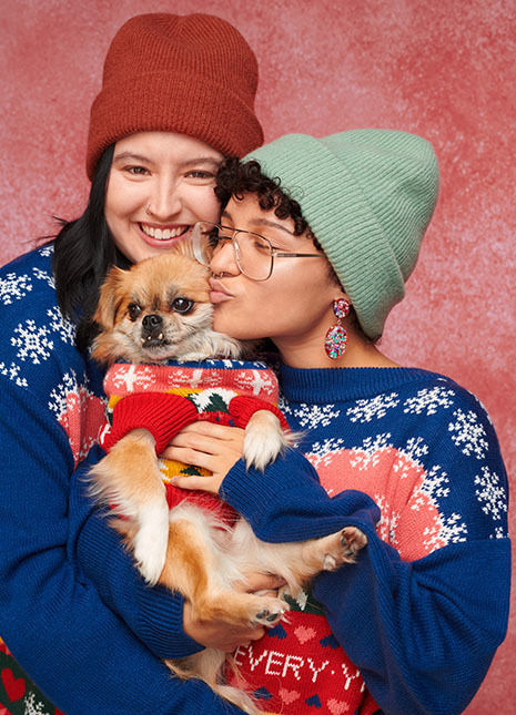 Monki's New Christmas Sweaters Will Pimp Your Family Portrait