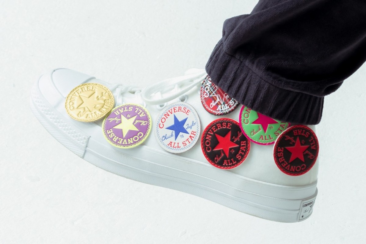 Make A Statement With The Size? X Converse Customizable “Multipatch" Chuck Taylors