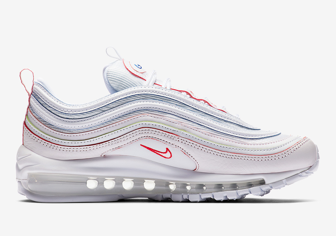 Nike's New Air Max 97 Are White Kicks With A Rainbow Twist