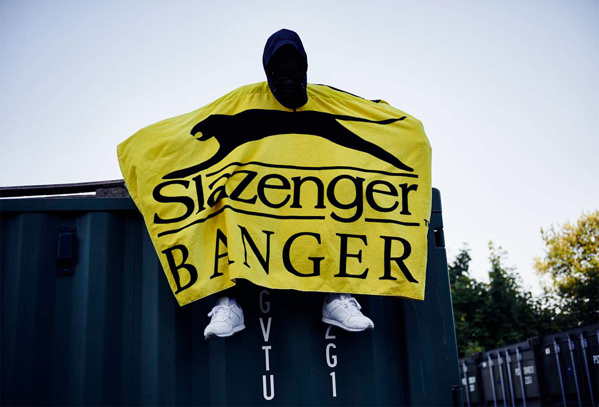 Jonny Banger Bangs Slazenger for 'Slazenger Banger' at Wimbledon