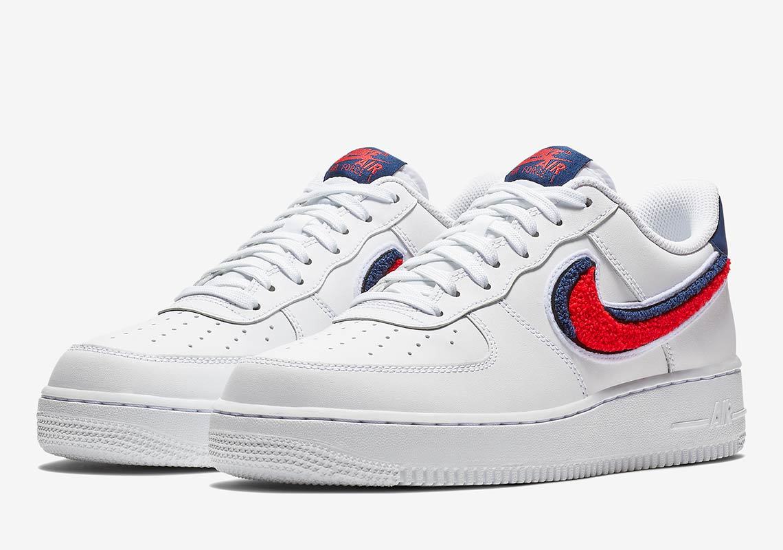 Nike Air Force 1 Low Now Also Has That Chenille Swoosh