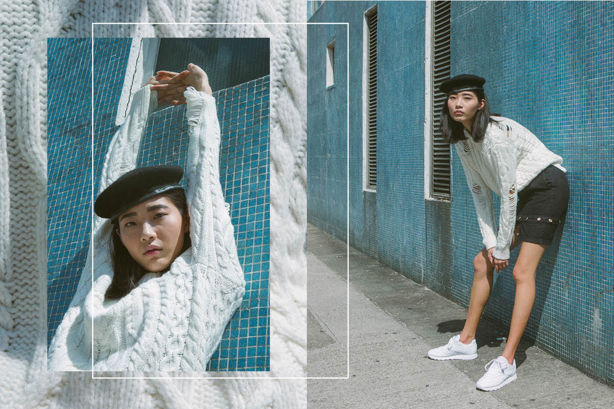 SJYP Go Blue In HBX Editorial 