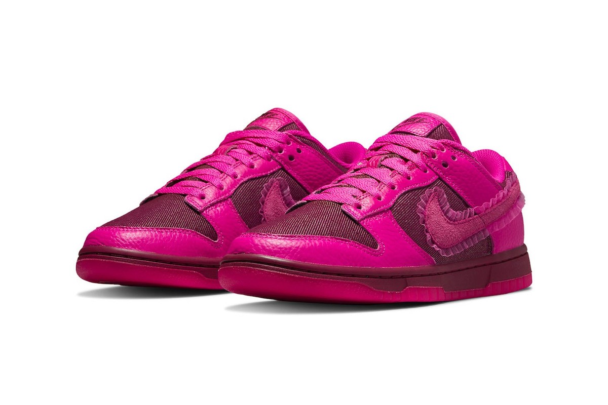 Celebrate Valentine’s Day with Nike’s Love-Inspired Dunk Lows. 