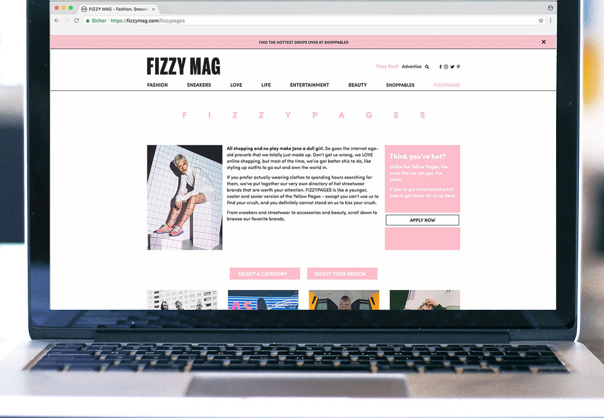 FIZZYPAGES: A Younger, Cooler And Sexier Version Of The Yellow Pages