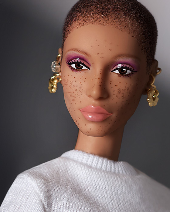Model Adwoa Aboah Is Turned Into A Barbie For International Women’s Day