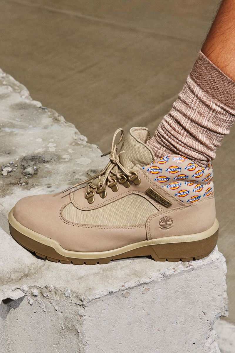 The Triple Collaboration Between The Opening Ceremony x Dickies x Timberland Features Monogram Workwear