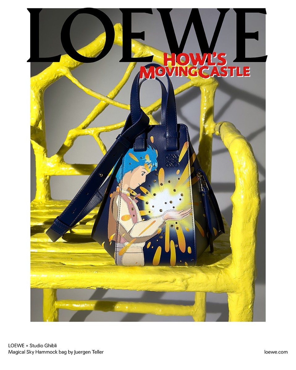 LOEWE x 'Howl's Moving Castle' Collection Brings The Fantasy Film To Life