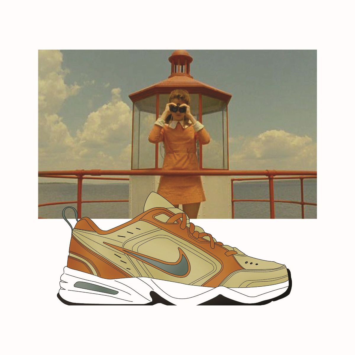 New Artwork Combines Wes Anderson’s Creations With Modern Footwear 