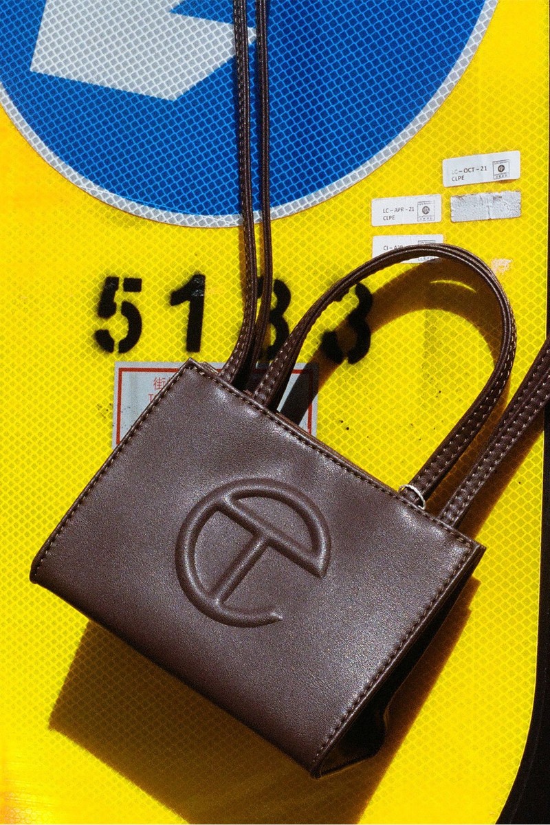 Telfar Shopping Bag Shines In An All New Vibrant Chocolate Color