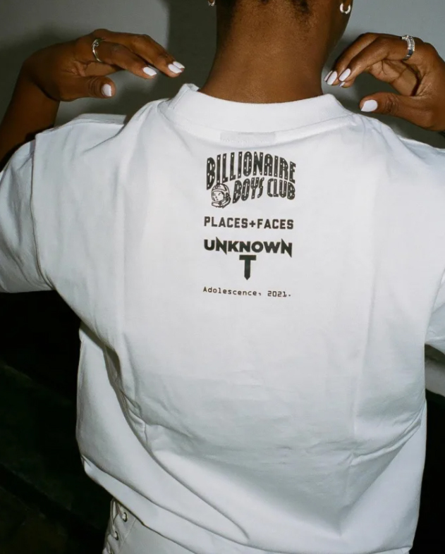 Unknown T Announces Second PLACES+FACES X Billionaire Boys Club Drop