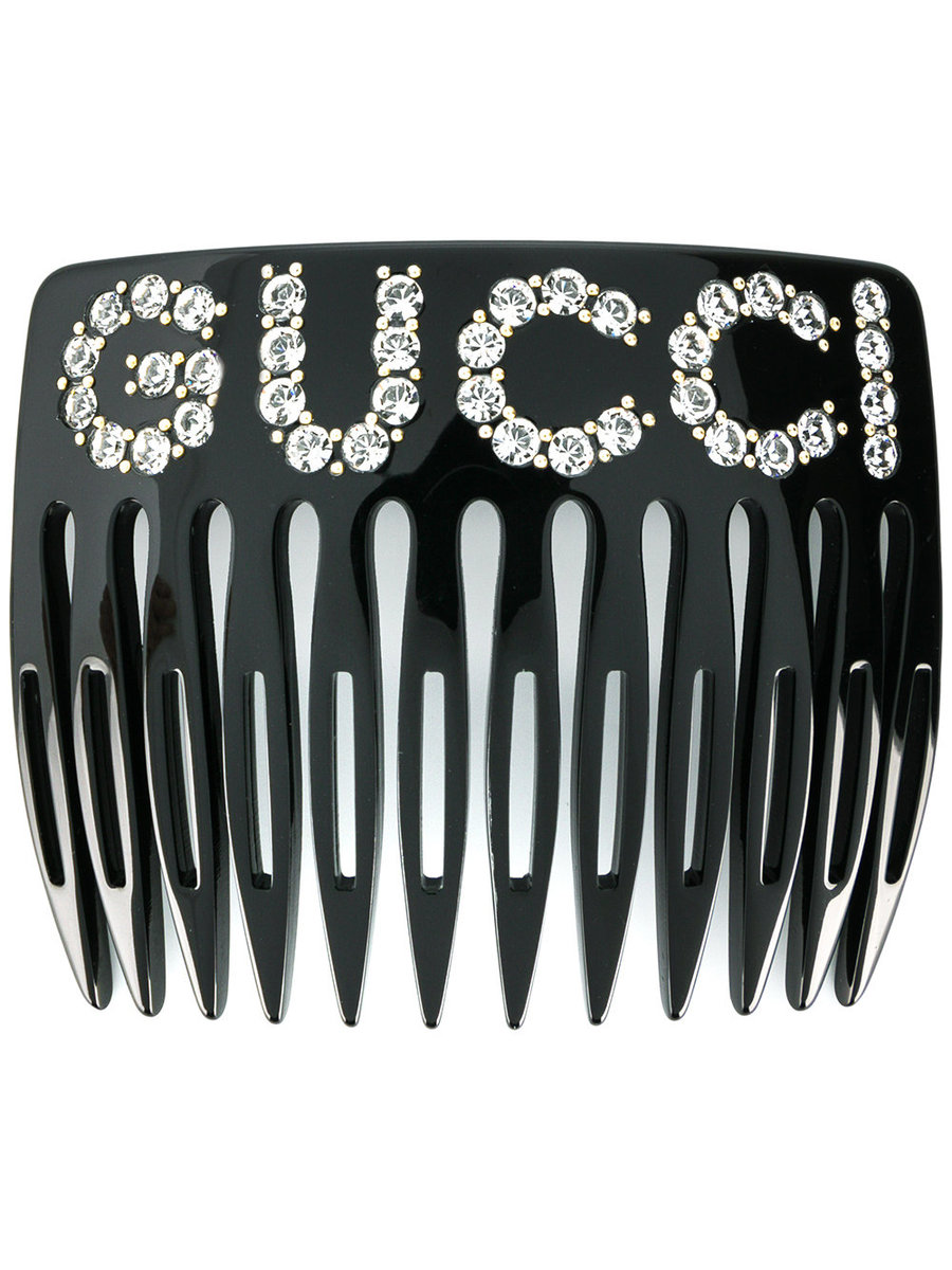 Add Some Gucci Sparkle To Your Hair With This Logo Comb