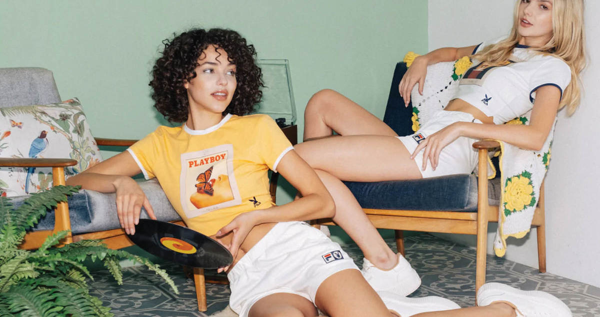 Playboy and Fila Collaborate for Women’s Capsule