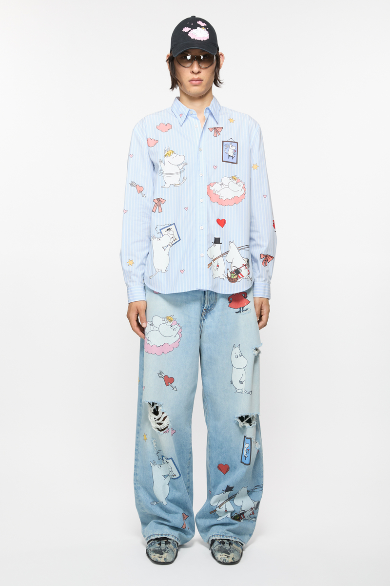 Acne Studios “Face” x Moomin Collaboration