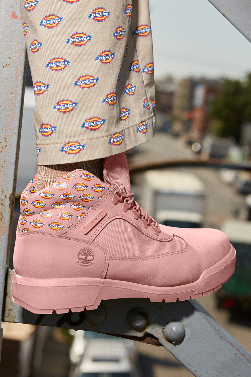 The Triple Collaboration Between The Opening Ceremony x Dickies x Timberland Features Monogram Workwear