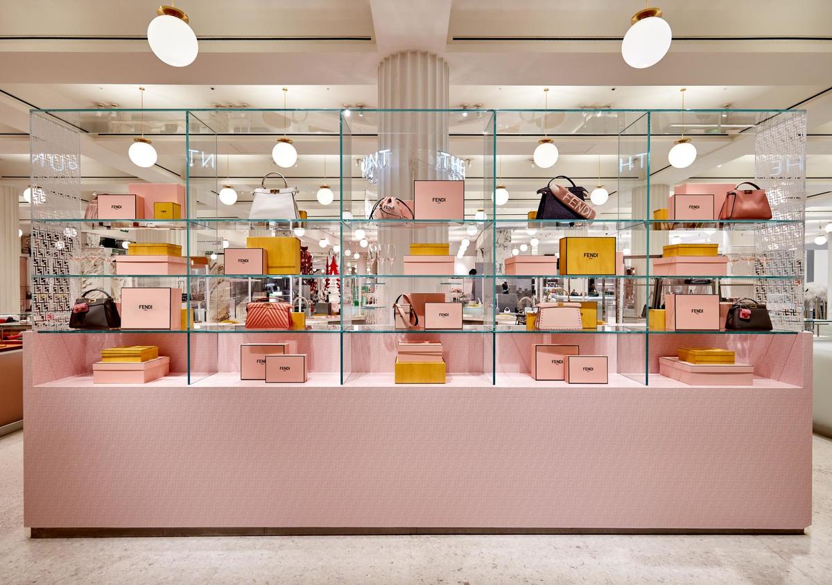 Fendi X Selfridges Cafe Collab 