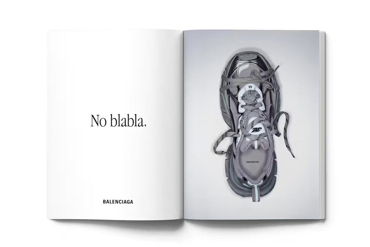 Balenciaga's Tongue-in-Cheek Campaign