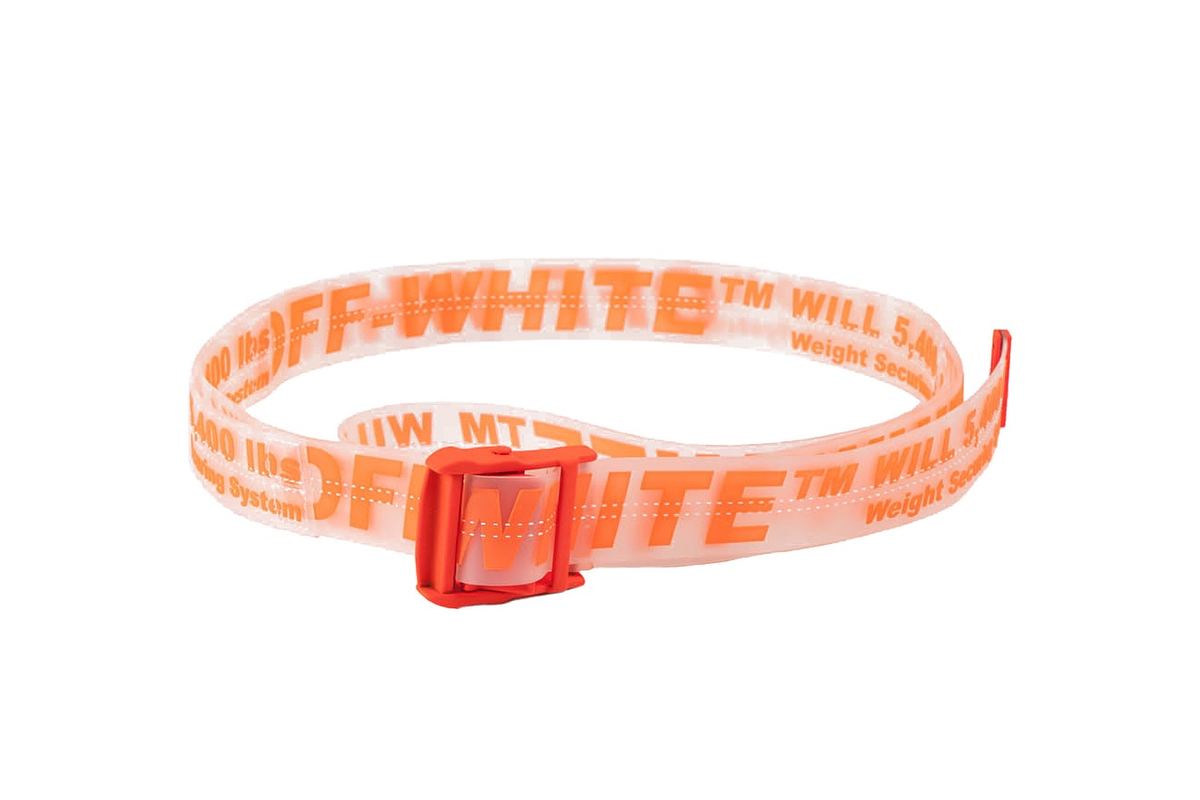 Peep Every Single Off-White™ Industrial Belt Available For Pre-Order