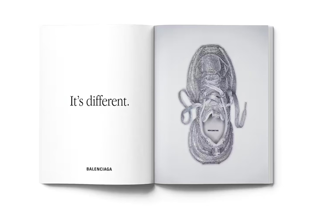 Balenciaga's Tongue-in-Cheek Campaign