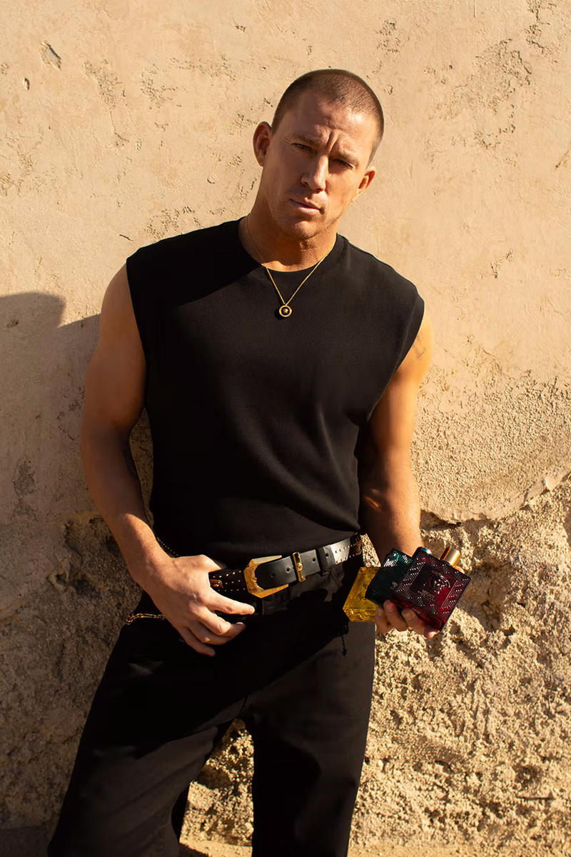 Channing Tatum Named Face Of Versace's New Fragrance