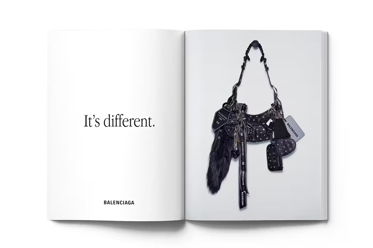 Balenciaga's Tongue-in-Cheek Campaign