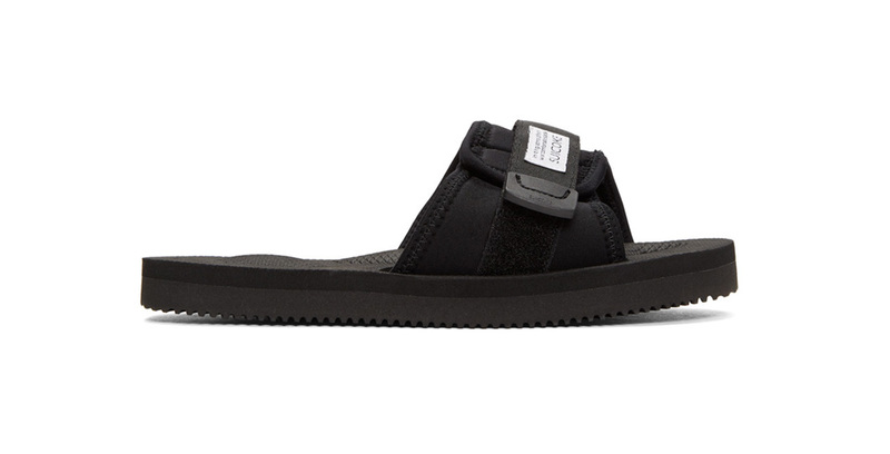 black slipper for summer shoe trend