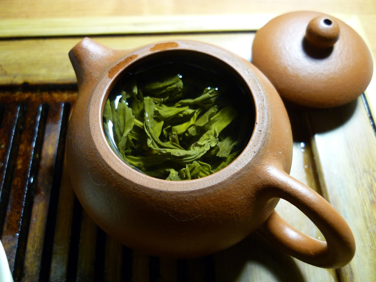 green tea good mood food