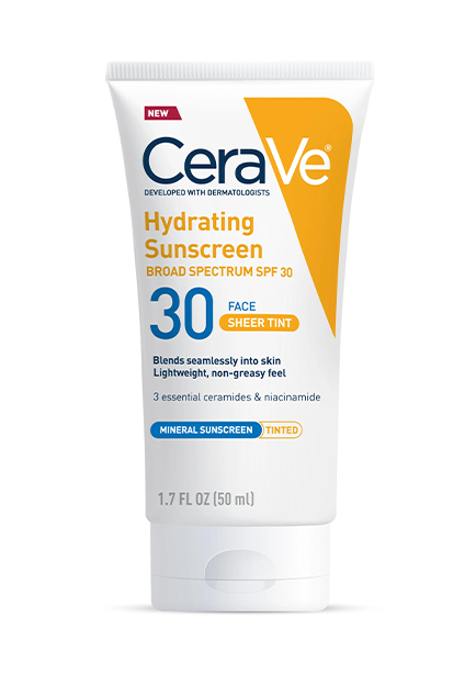 CeraVe Hydrating Tinted Sunscreen with SPF 30