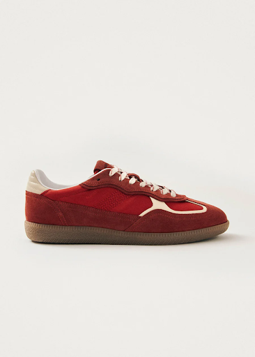 Alohas Tb.490 Rife Sheen Red Leather Sneakers