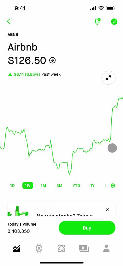 Robinhood stats screenshot