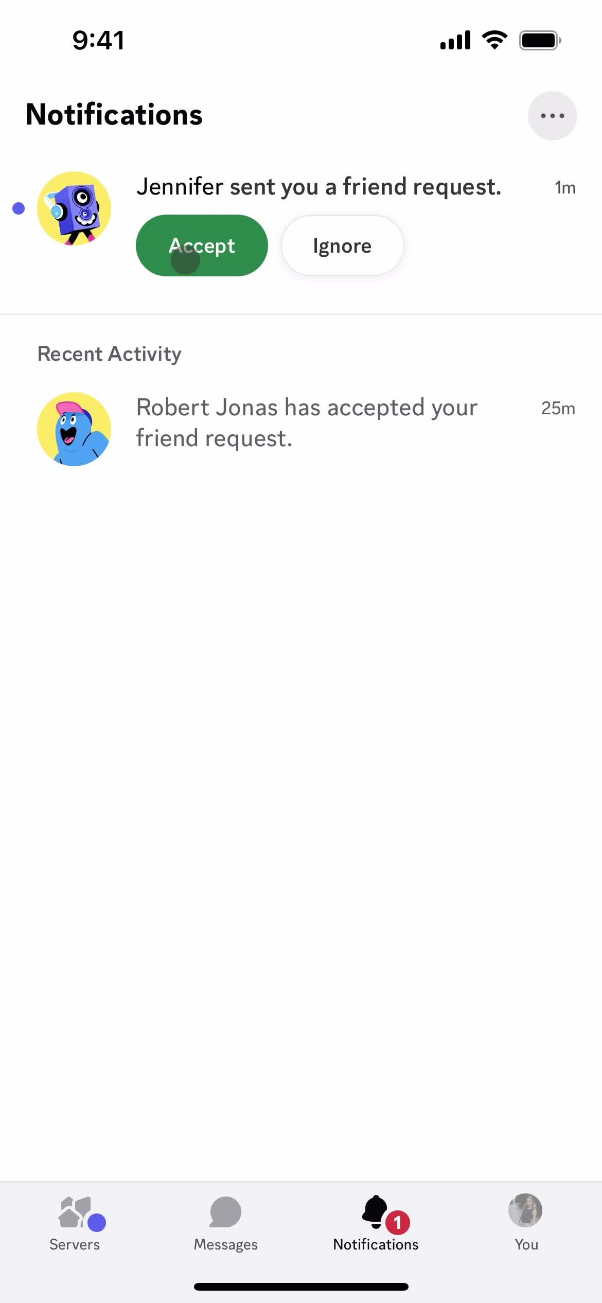 Discord accept invite screenshot