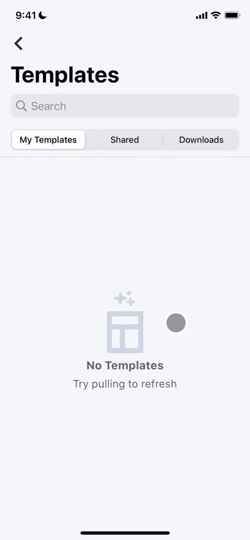 DocuSign templates screenshot