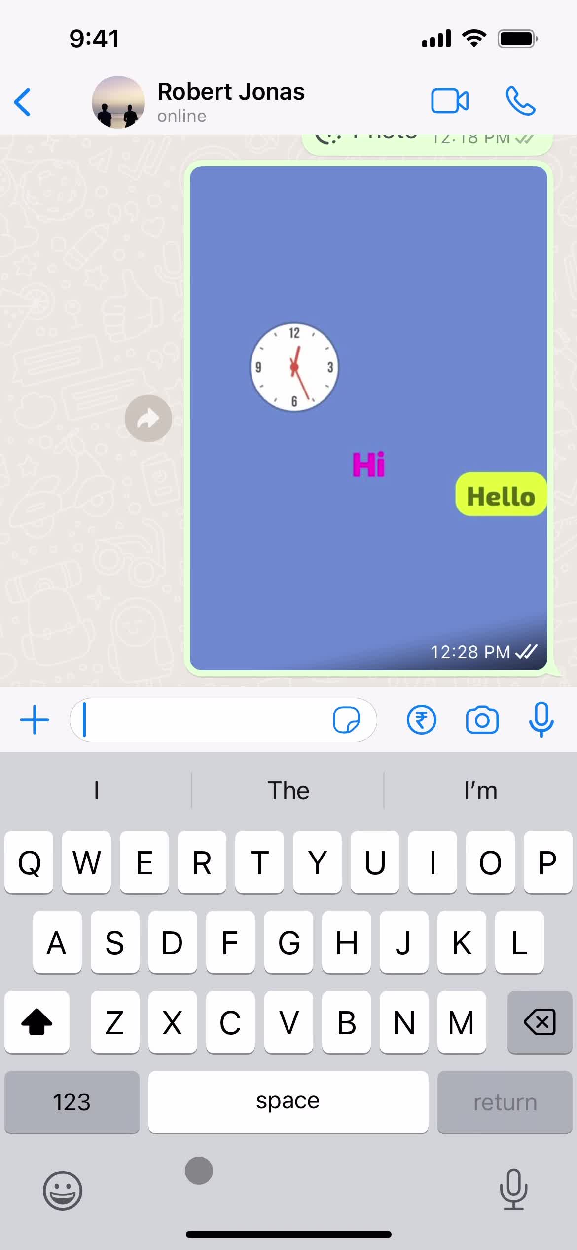 WhatsApp chat screenshot