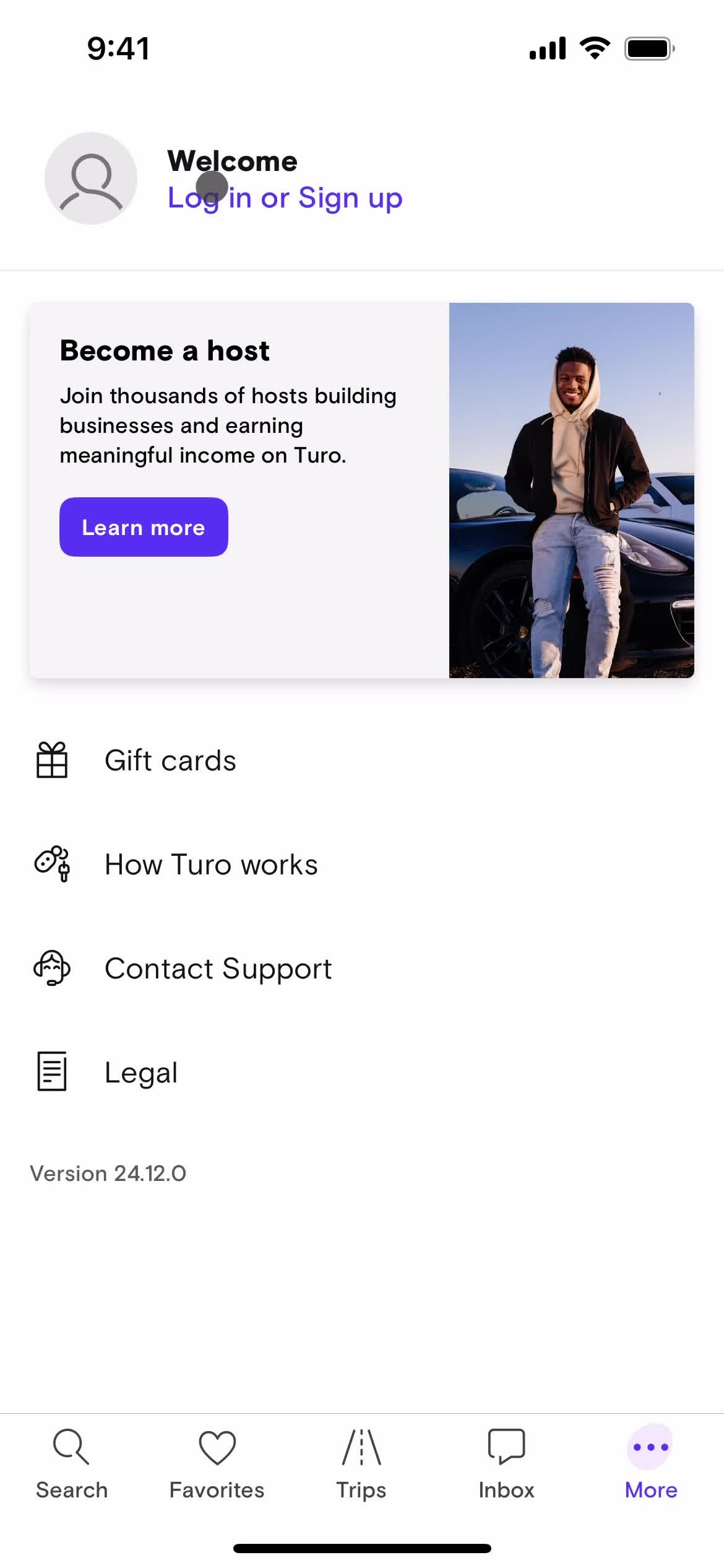 Turo  screenshot