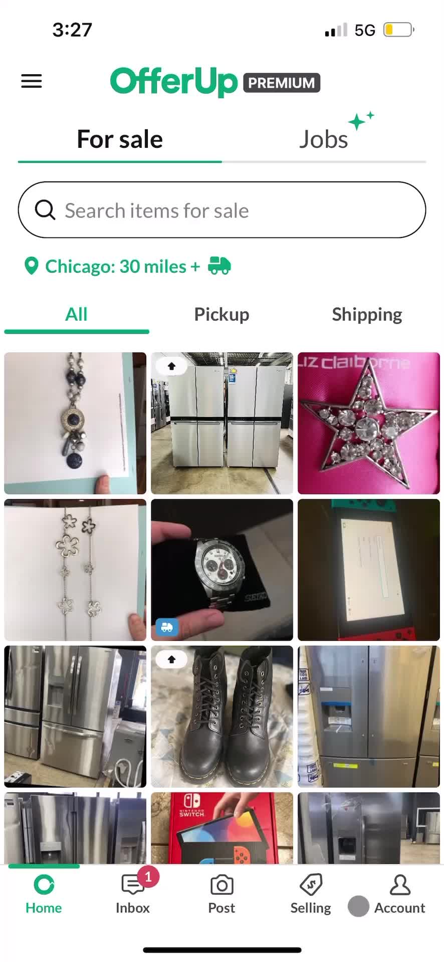 OfferUp home screenshot