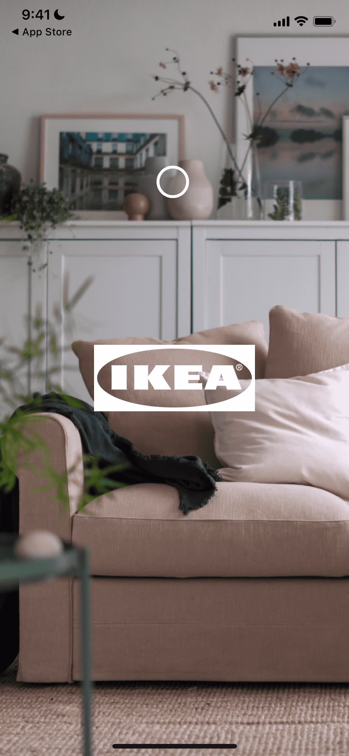 IKEA splash screen screenshot