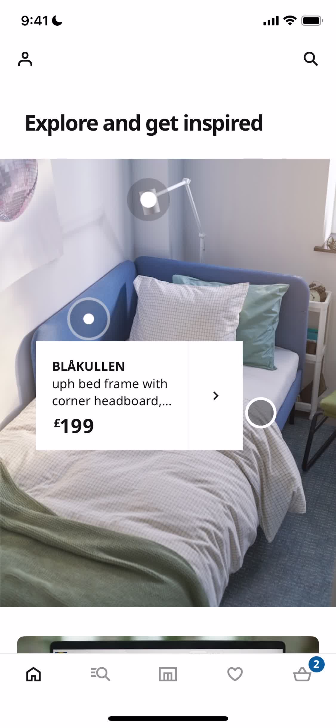 IKEA home screenshot